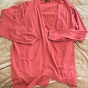 Elegant Coral Cardigan for Women
